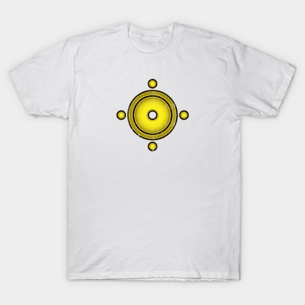 Athena Symbol (Variant) T-Shirt by huckblade